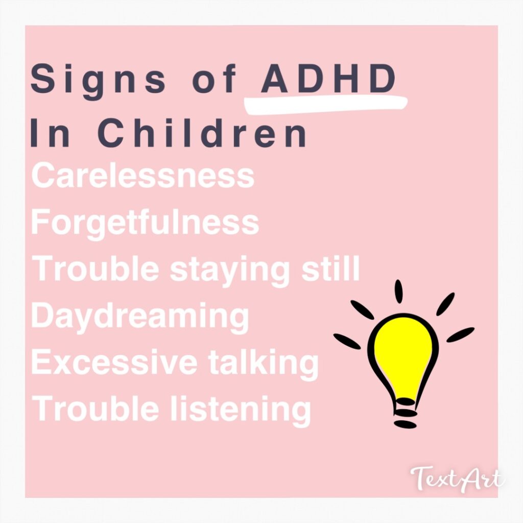 Childhood ADHD Symptoms